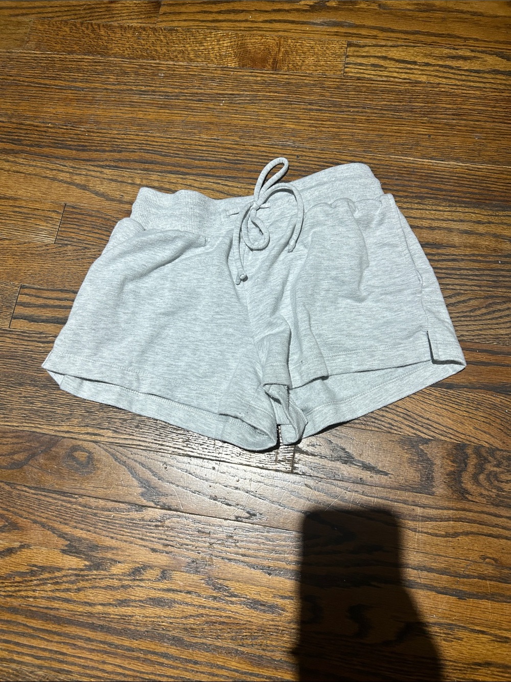 stars above Heather Gray Drawstring Athletic Lounge Shorts
